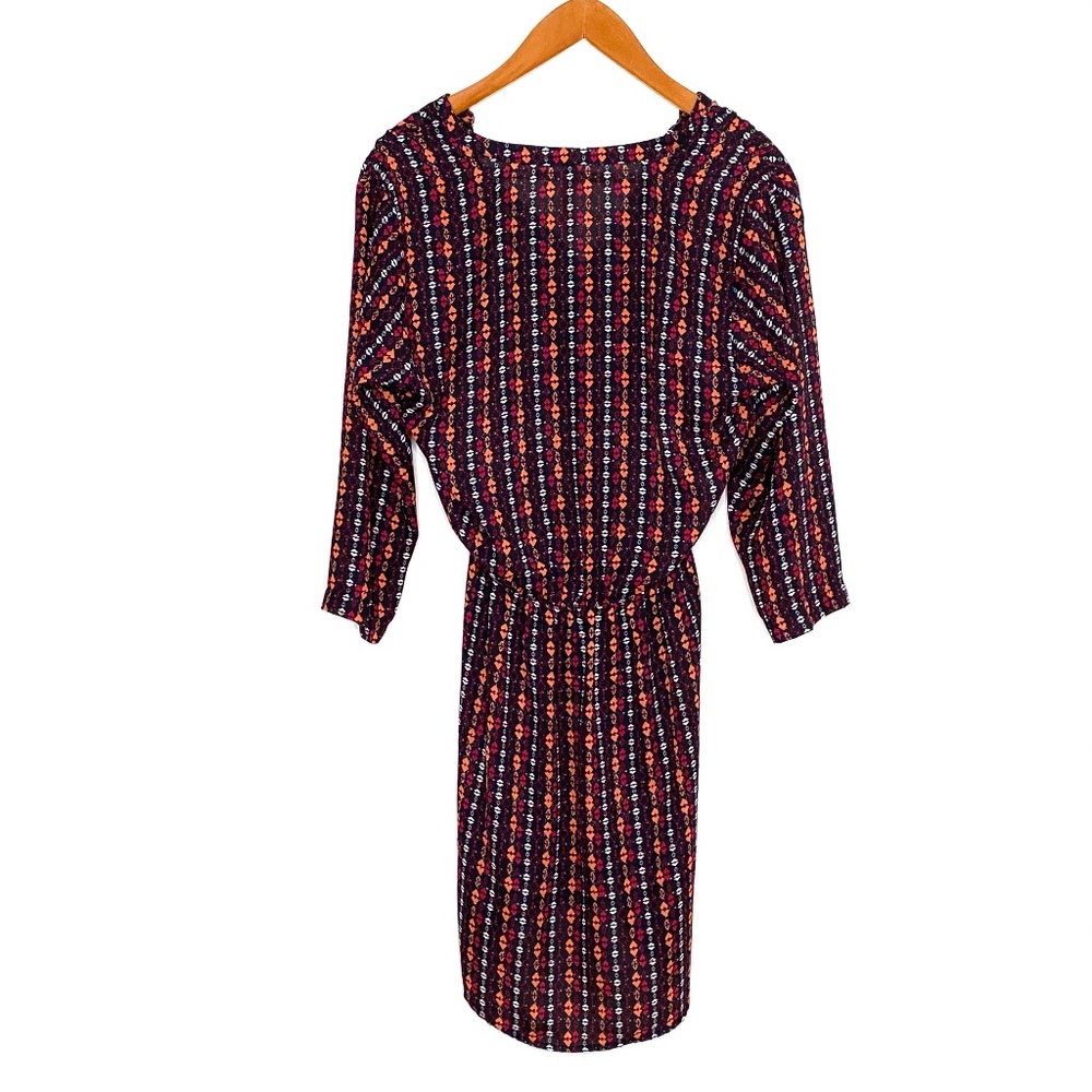 Eight Sixty 3/4 Sheath V Neck Patterned Dress View 2
